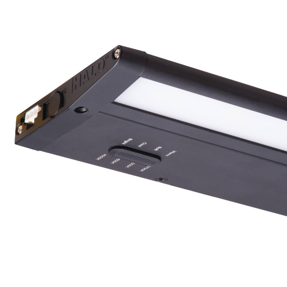 Matte Black LED Undercabinet with USB Port J378037
