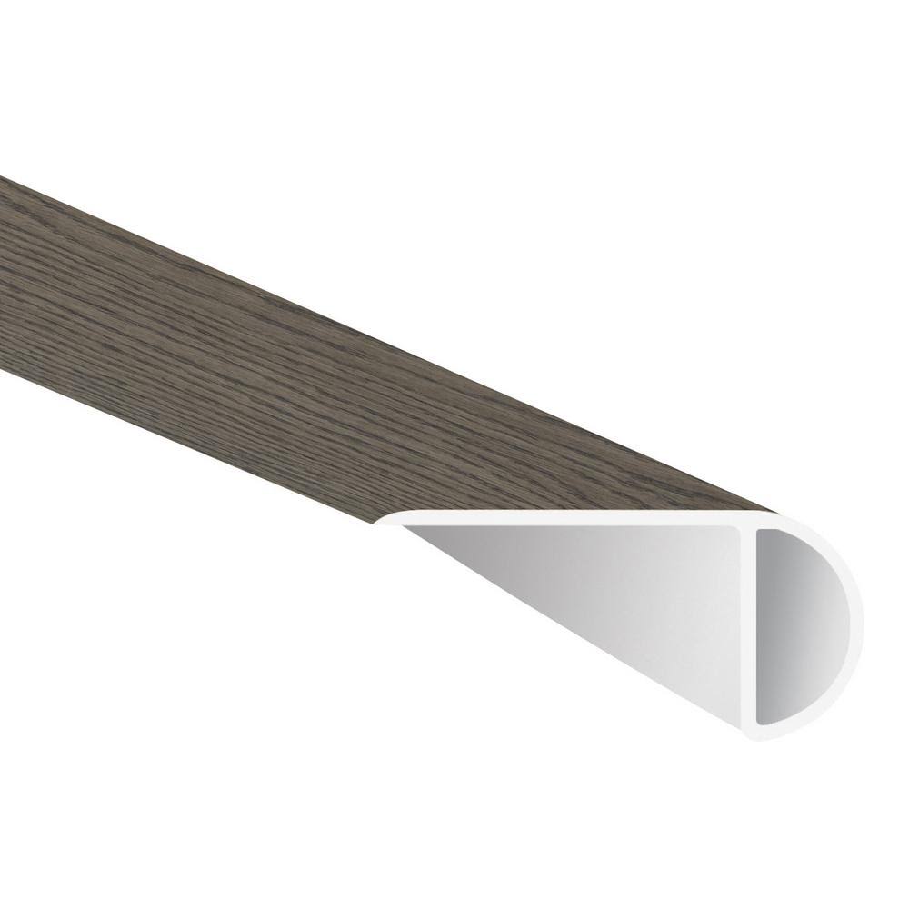 Black Canyon Oak 1/4 in. Overlapping Stair Nose Molding Q9278