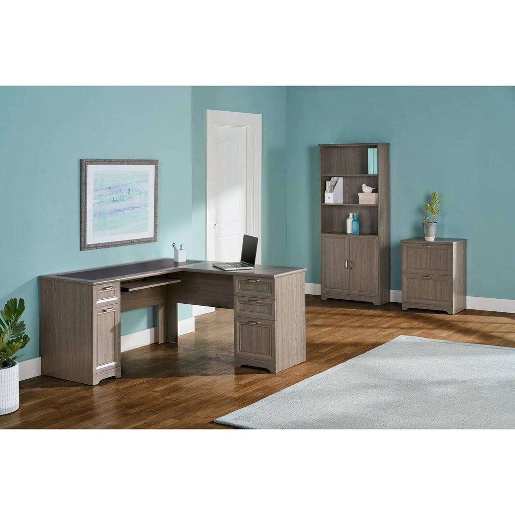 Gray L-Shape Corner Desk X691