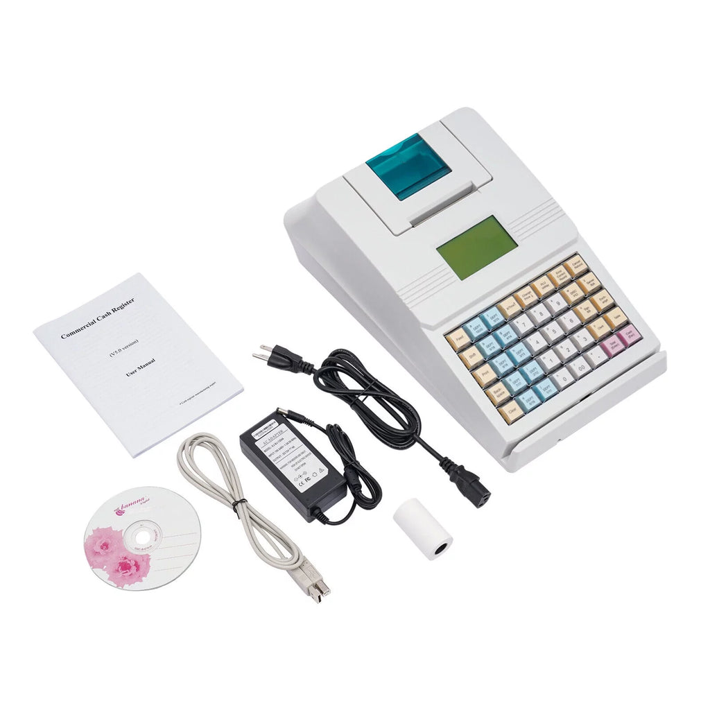 LED Electronic Cash Register 48 Keys H4002