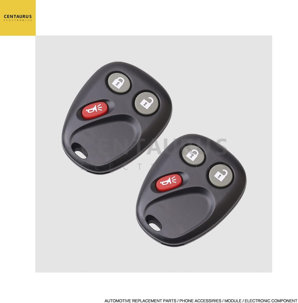 Car Key Fob Keyless Entry Remote 3 Button Pack of 2 Z327