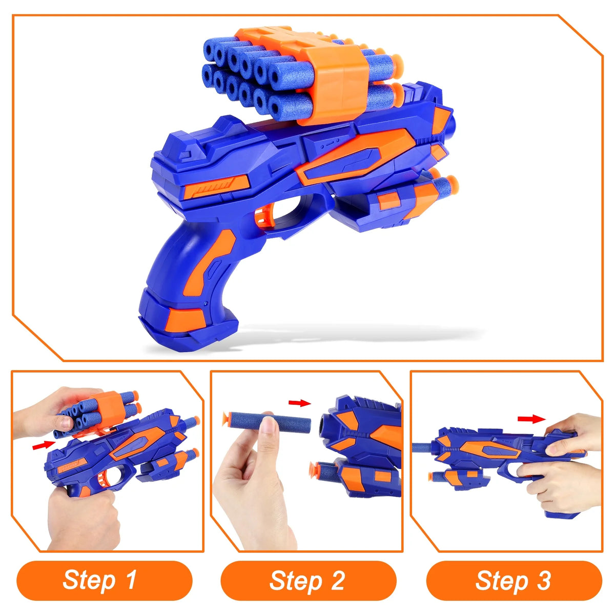 Electronic Scoring Moving Target Toy for Nerf Gun Practice G8191