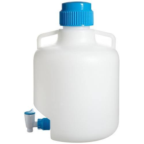2.6 Gal Autoclavable Polypropylene Carboy G18415