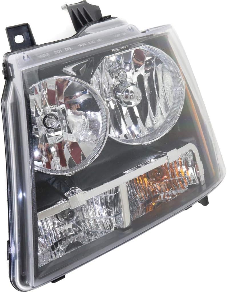 Headlight Assembly for Chevy Tahoe Suburban Avalanche 2007-2013 Pair J48535