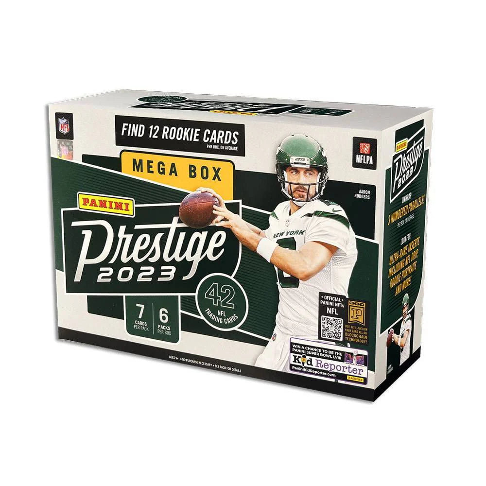 NFL Football Trading Cards Mega Box J660147