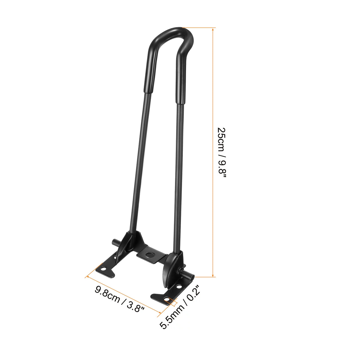 Black 4 Pack Foldable Hairpin Table Legs F256226