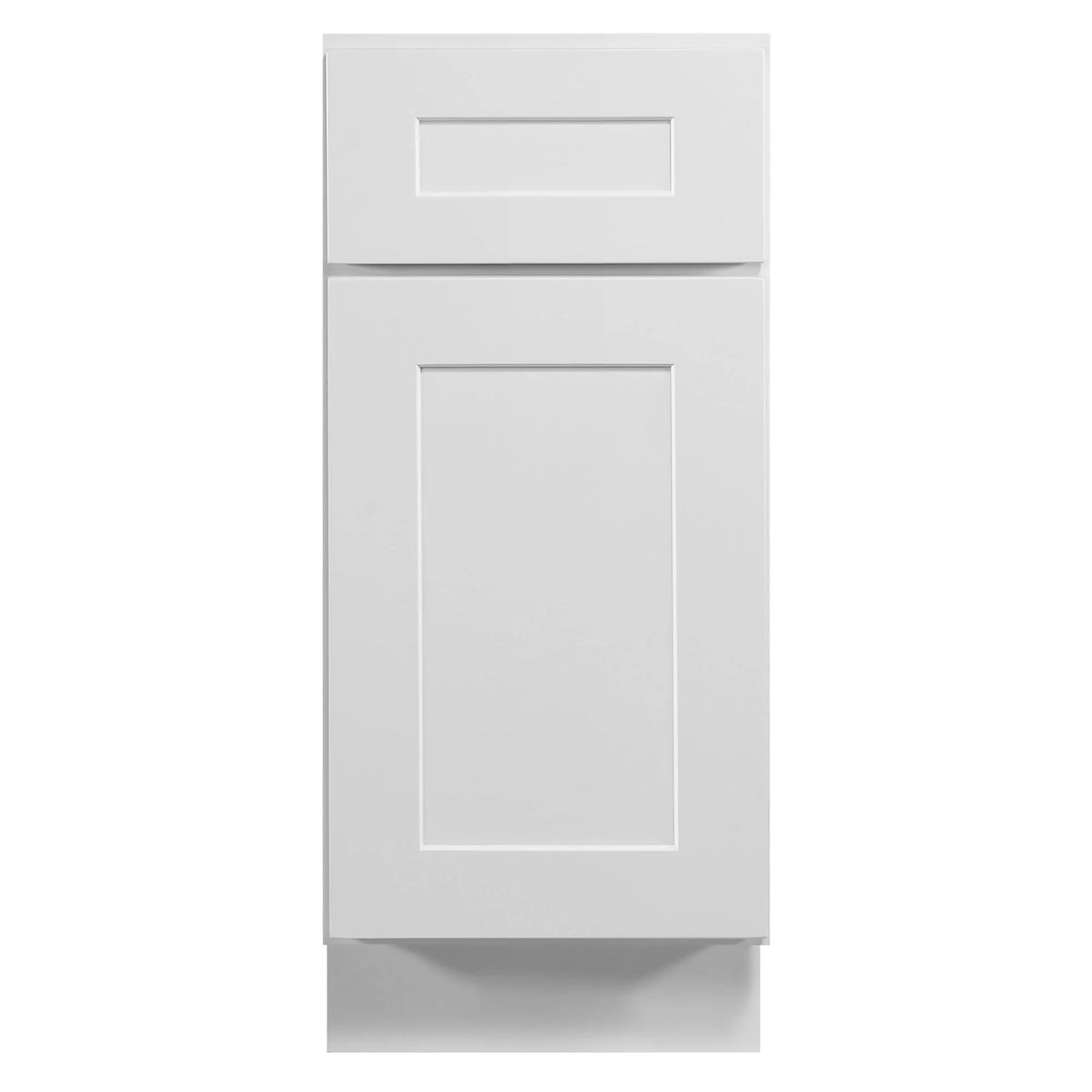 White Shaker Base Kitchen Cabinet 15x34.5x24 C194