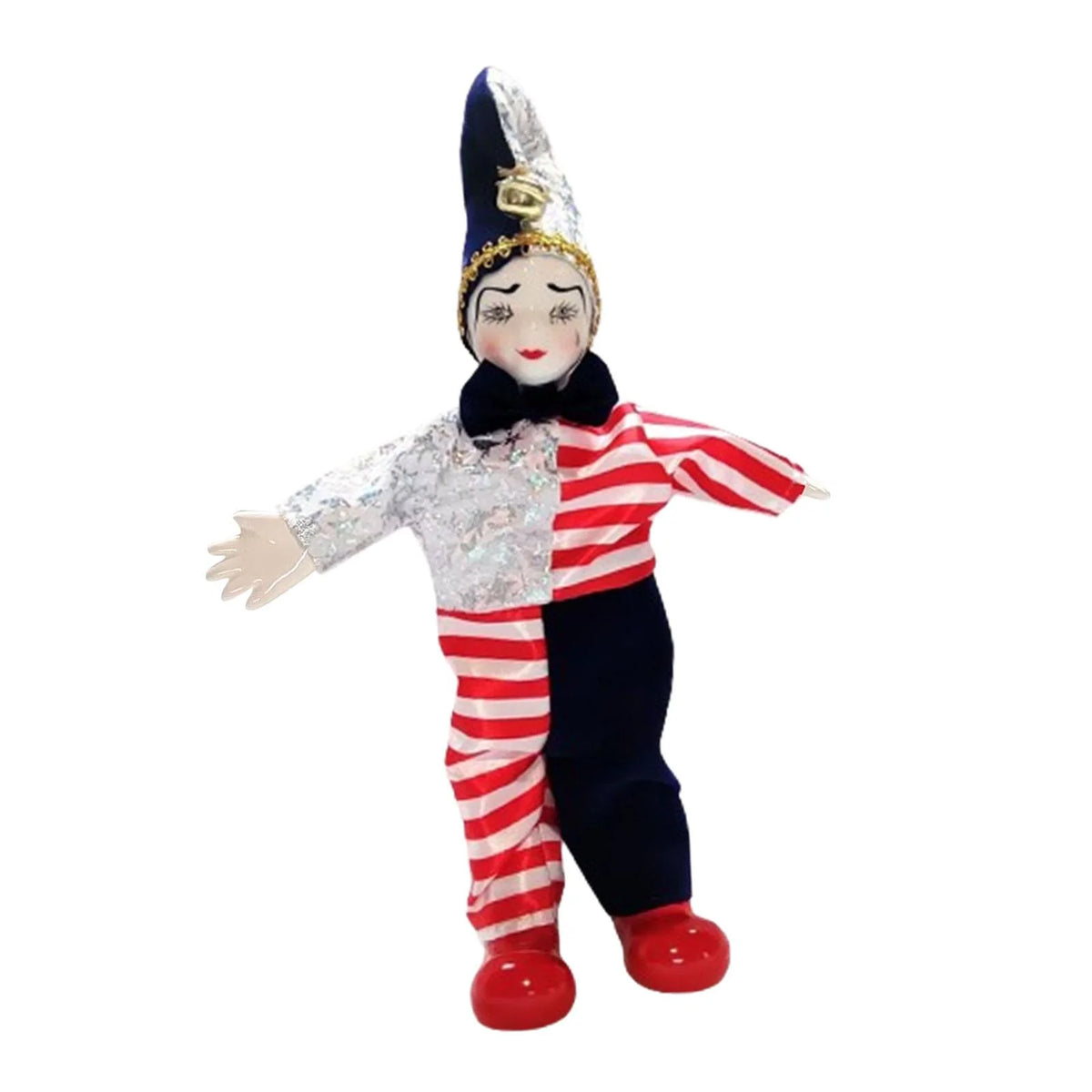 Clown Doll Movable Joint Jester Doll G773667