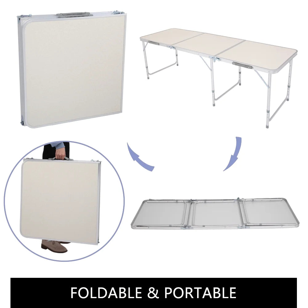 Portable Aluminum Folding Camping Table C433