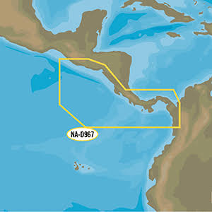 C-MAP 4D NA-D967 - Panama to Guatemala Local G744