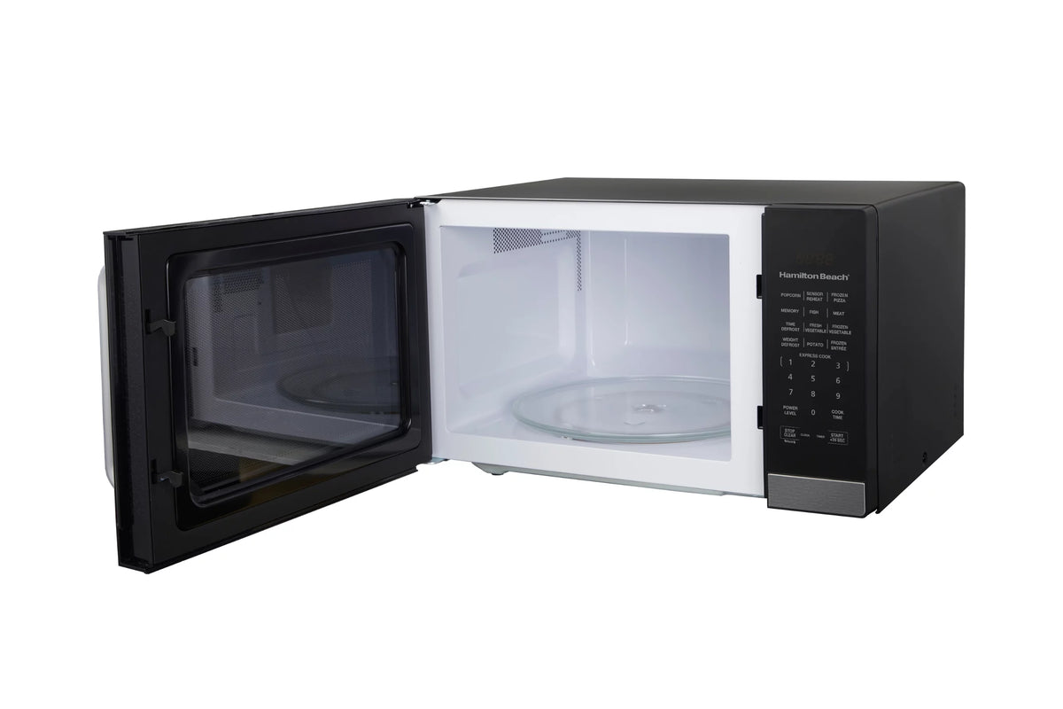 1.4 Cu.ft. Black Stainless Steel Microwave Oven W14190