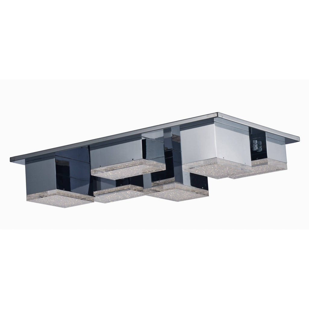 Polished Chrome LED Flush Mount C456