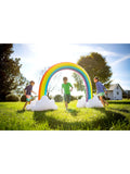 Giant Inflatable Rainbow Arch Sprinkler with Cloud Base R1015