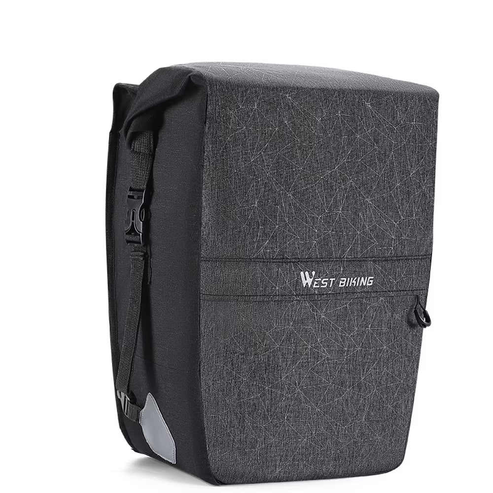 Expandable Bike Rear Storage Bag Backpack Z4744