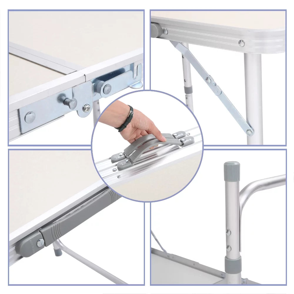 Portable Aluminum Folding Camping Table C433
