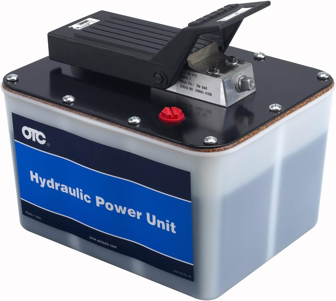 10,000 PSI Air Powered Hydraulic Pump with 2 Gallon Reservoir U997