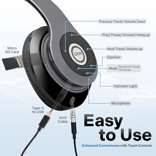 Bluetooth Over Ear Wireless Headphones Q264