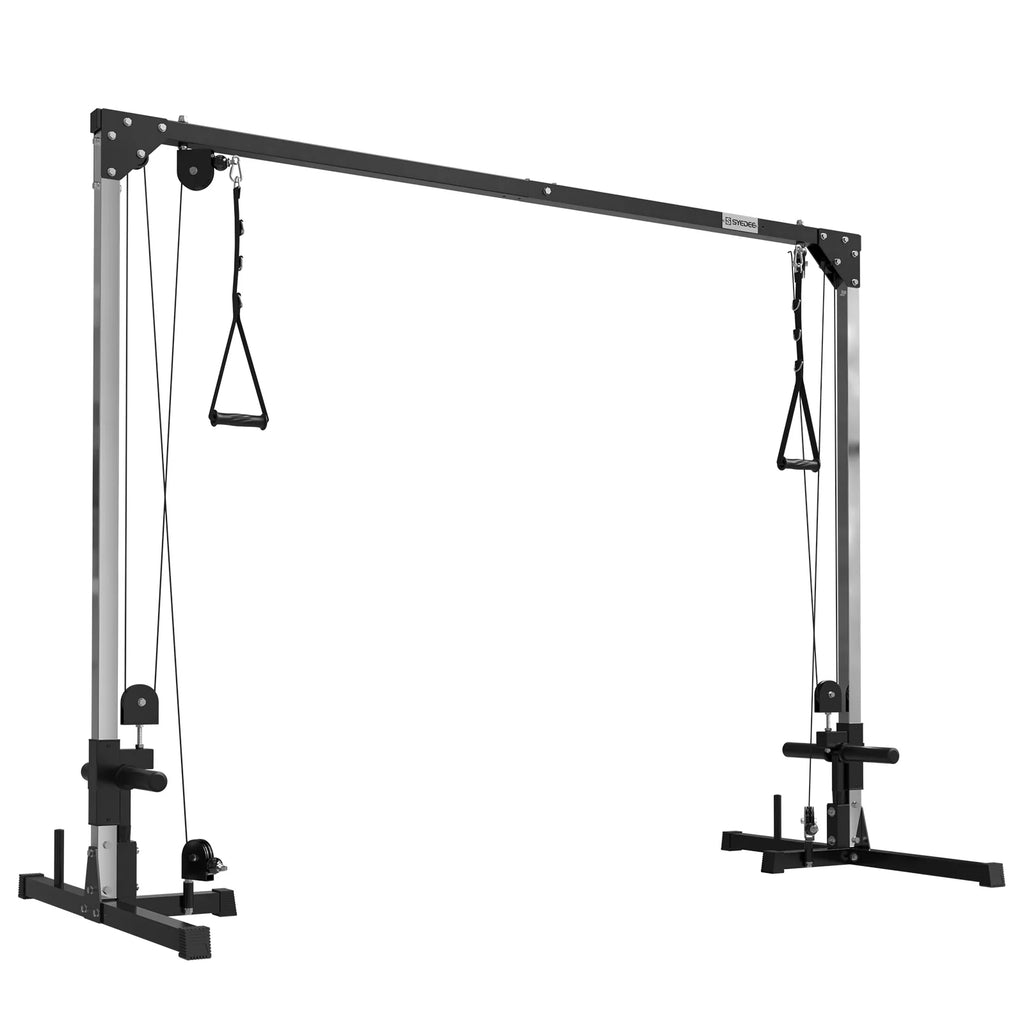 400lbs Plate Loaded Dual Pulley Cable Machine F23638