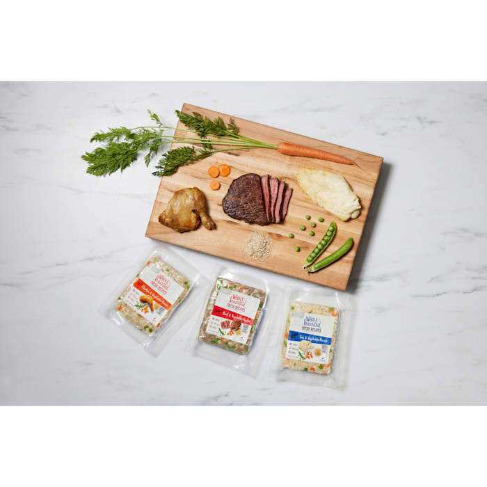Fish & Vegetables Frozen Dog Food S789