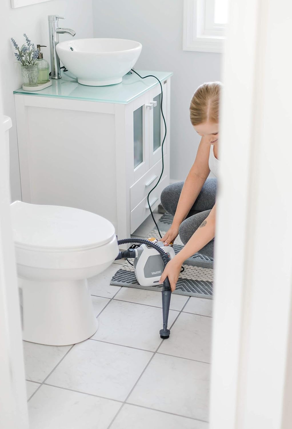 Handheld Steam Cleaner and Multipurpose Steamer Z8966
