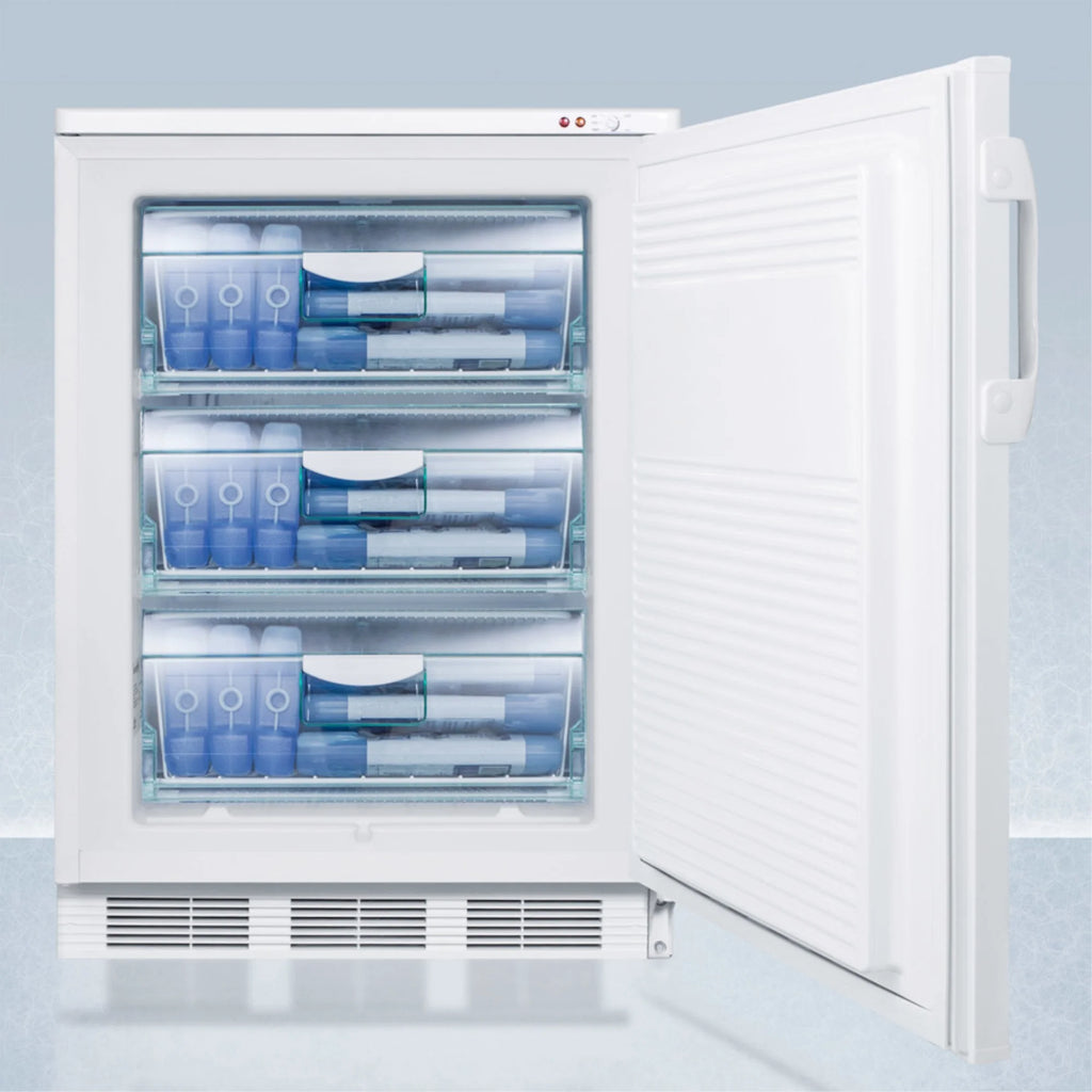 24" Wide Manual Defrost All-Freezer with Lock N254881