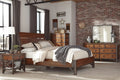 Rustic Brown 4pc King Size Bedroom Set Z634098