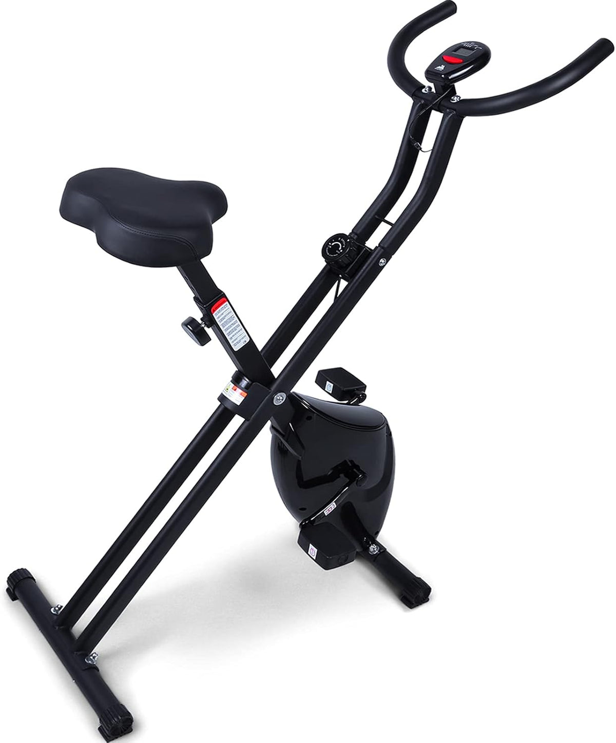 Foldable Magnetic Upright Exercise Bike with 8 Resistance Levels X978