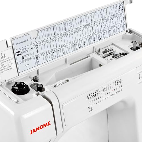 Heavy-Duty Sewing Machine with 18 Built-in Stitches + Hard Case W317