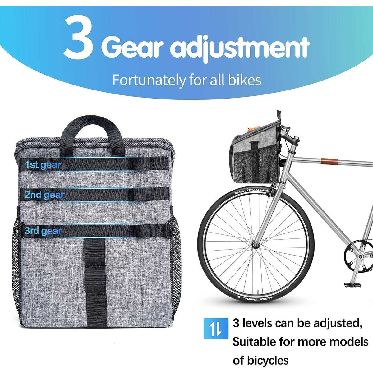 Dog Bike Basket Carrier G706