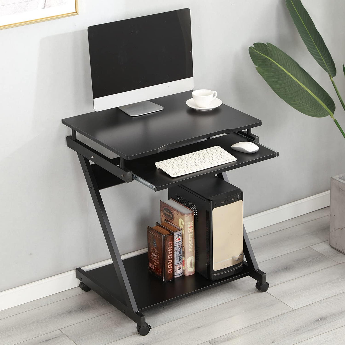Mobile Laptop Cart with Keyboard Tray A518