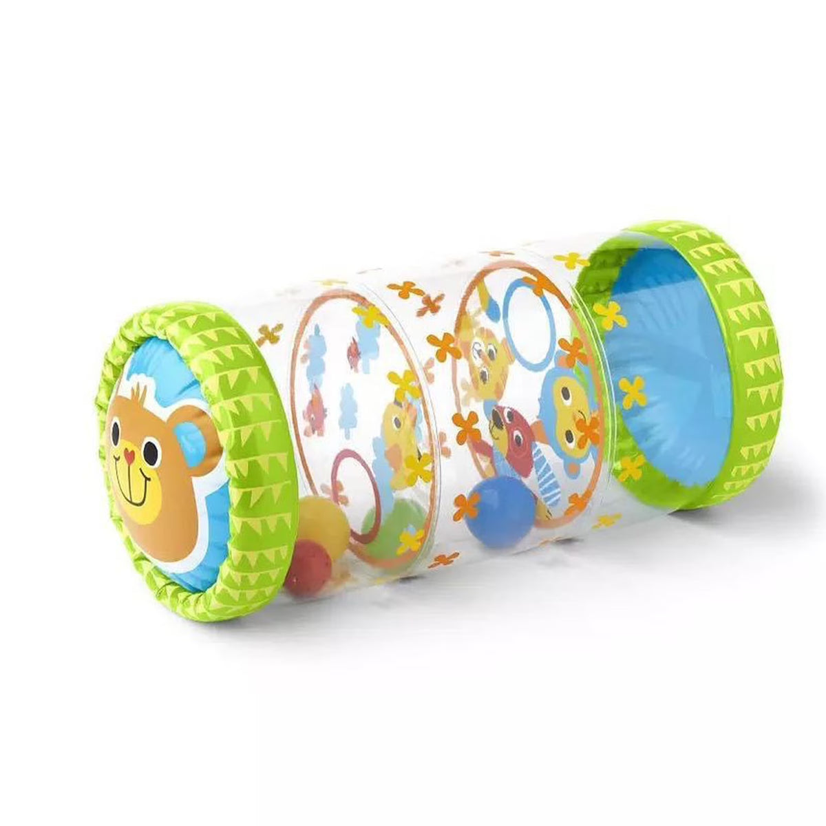 Inflatable Baby Walker Crawling Toy with Bell D390361