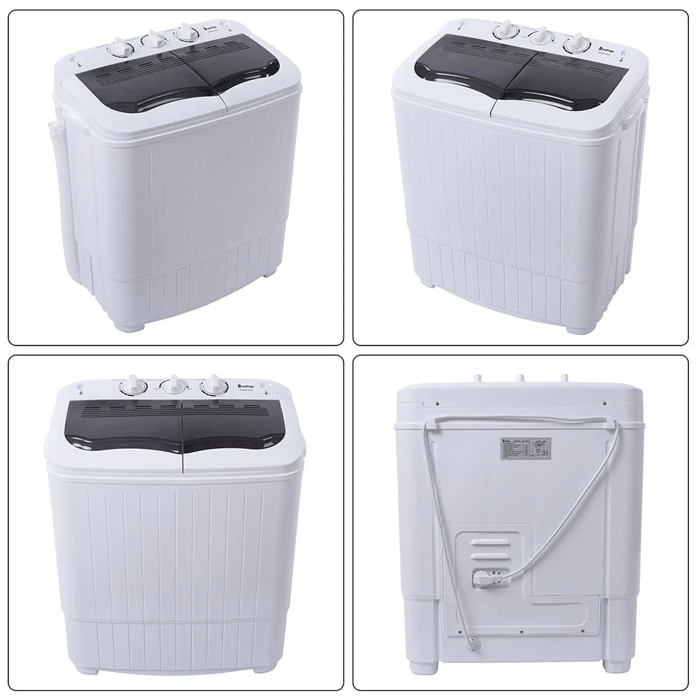 Portable Twin Tub Semi-Automatic Washing Machine D6621