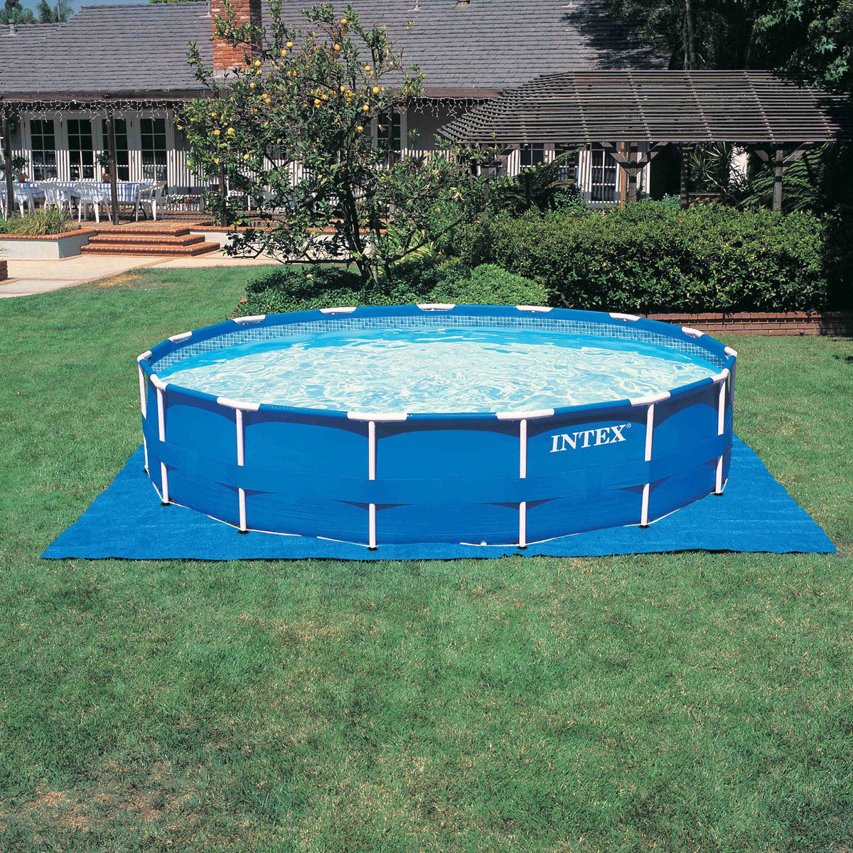 15' x 48 Above Ground Pool Set with Pool Cover V64979