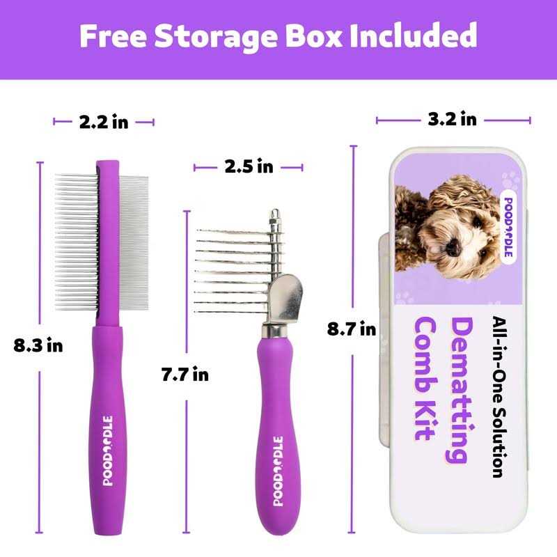 Dematting Comb Kit for Dogs & Cats A6671