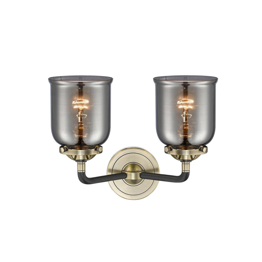 13 inch 2 Light Bath Vanity Oil Rubbed Bronze with Seedy Glass U61563
