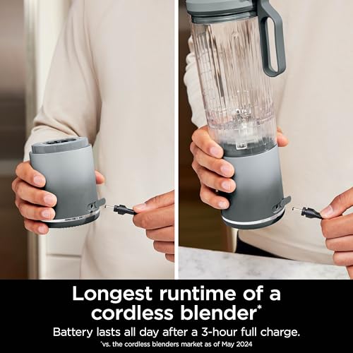 Portable Cordless Blender 22 oz Navy H30487