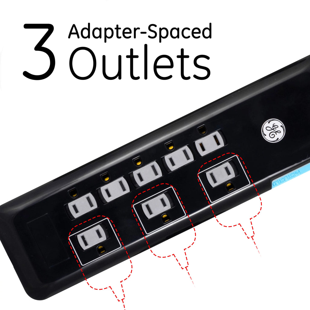 8-Outlet Power Strip Surge Protector A86597