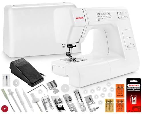 Heavy-Duty Sewing Machine with 18 Built-in Stitches + Hard Case W317
