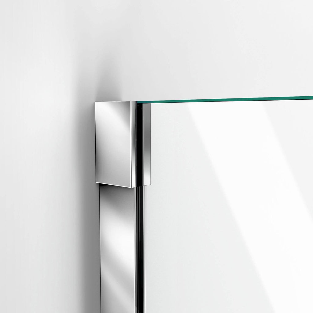 72 x 29 in. Chrome Hinged Shower Door U22072