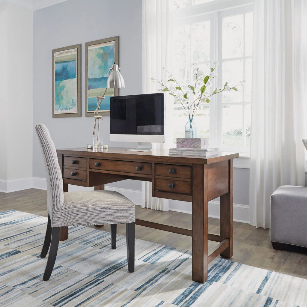 Brown Wood Writing Desk F475