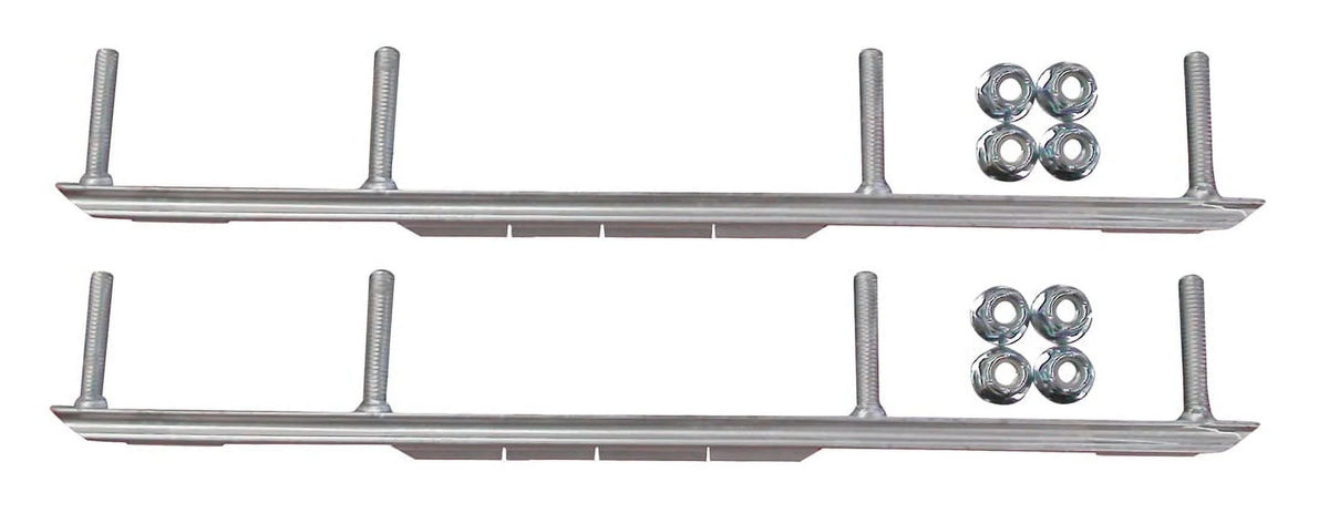 Red XCS Snowmobile Skis Complete Kit U971393
