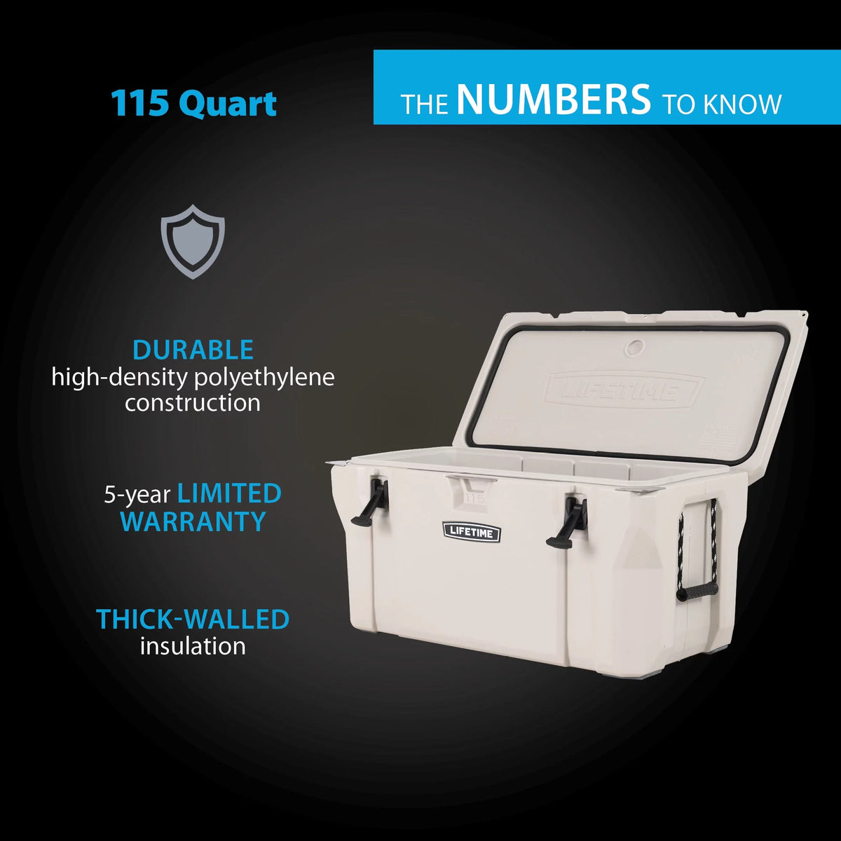 115 Quart Polyethylene Cooler L889