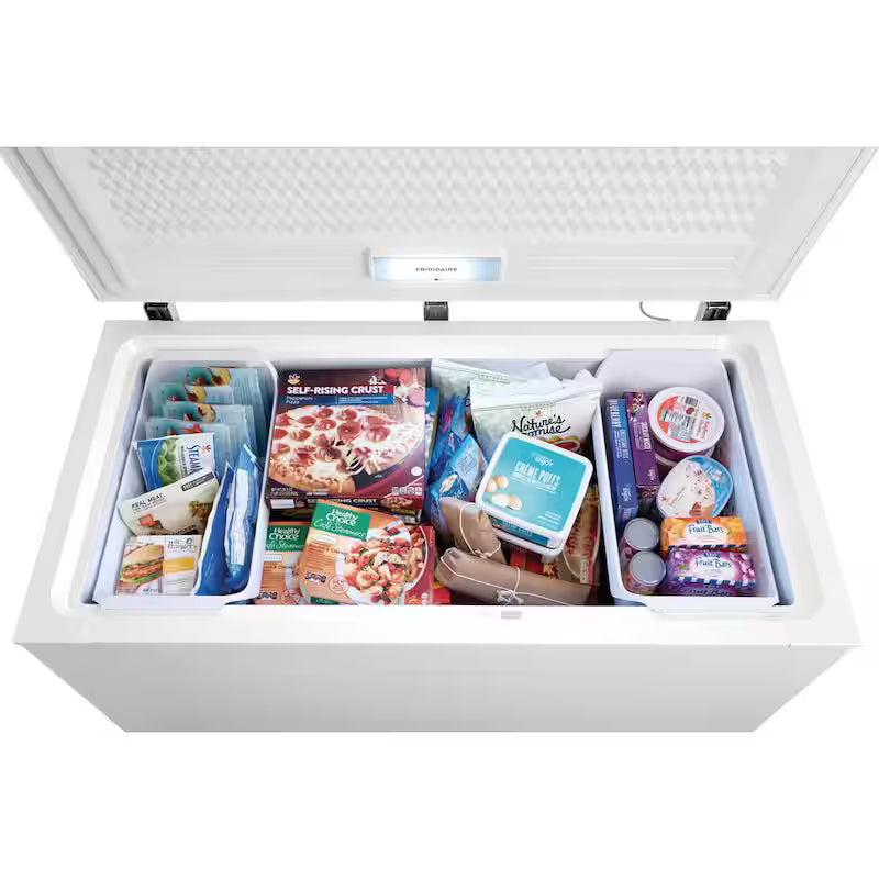 14.8 cu. ft. Manual Defrost Chest Freezer with LED Light W8786