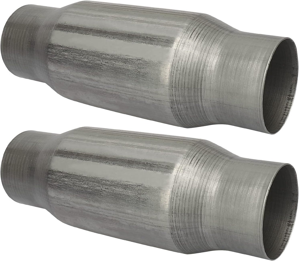 2 Pack Universal Catalytic Converter with Exhaust Pipe S10886