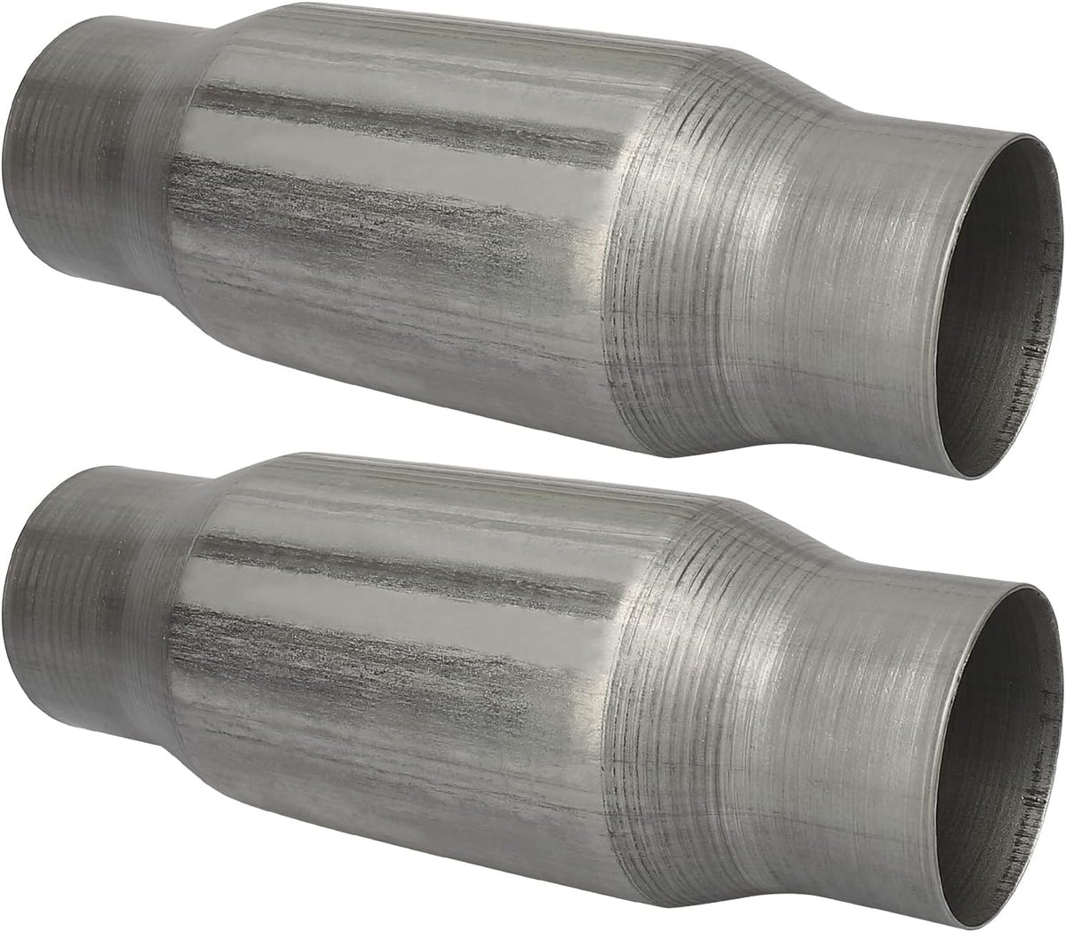2 Pack Universal Catalytic Converter with Exhaust Pipe S10886