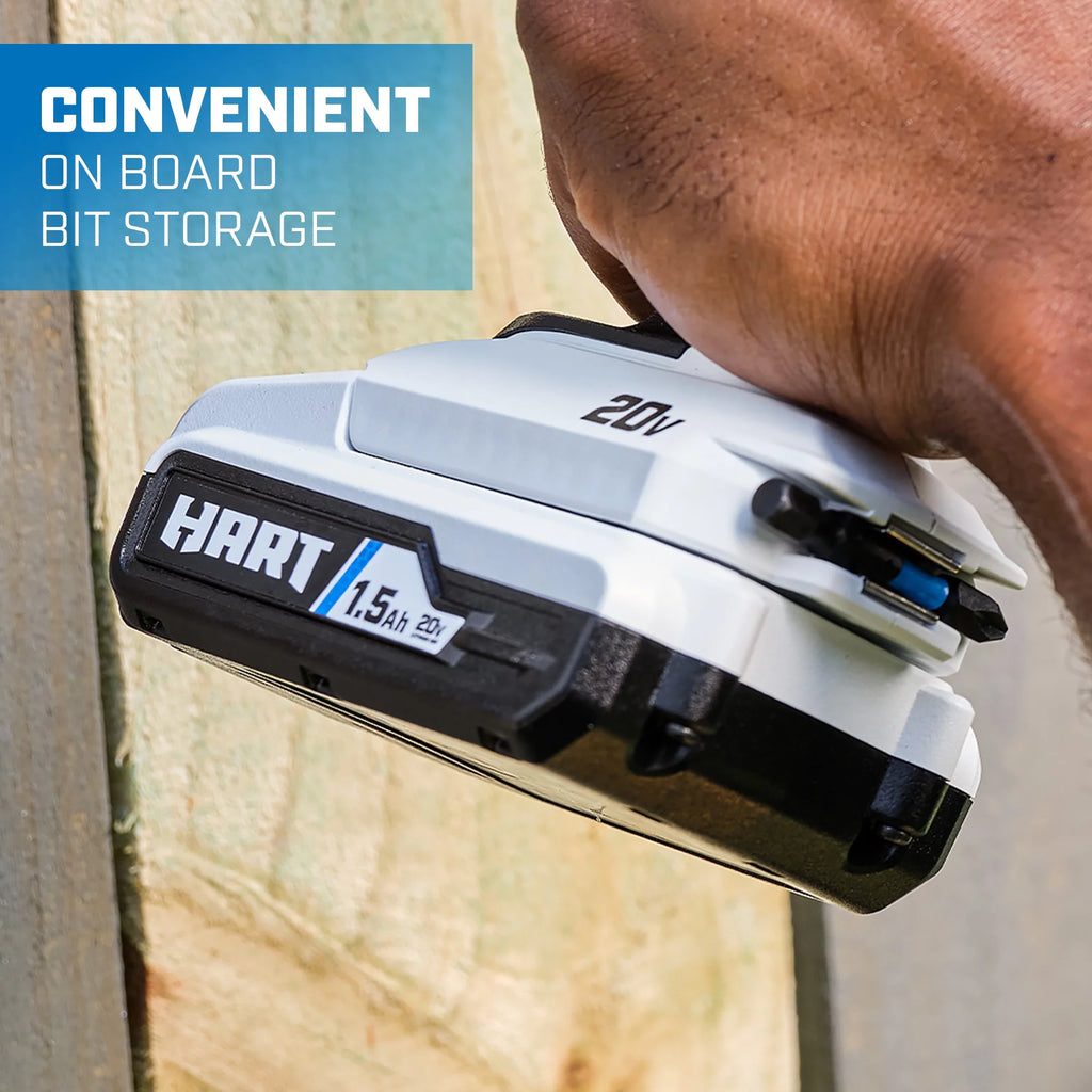 20-Volt Cordless Impact Driver Kit with 1.5Ah Lithium-Ion Batteries L9355
