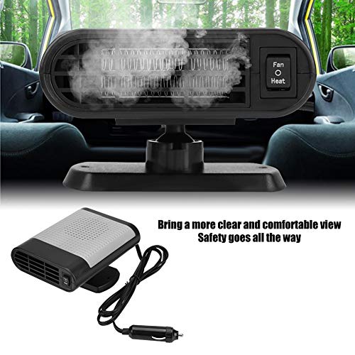 12V Car Portable Electric Window Defroster (Grey) T360