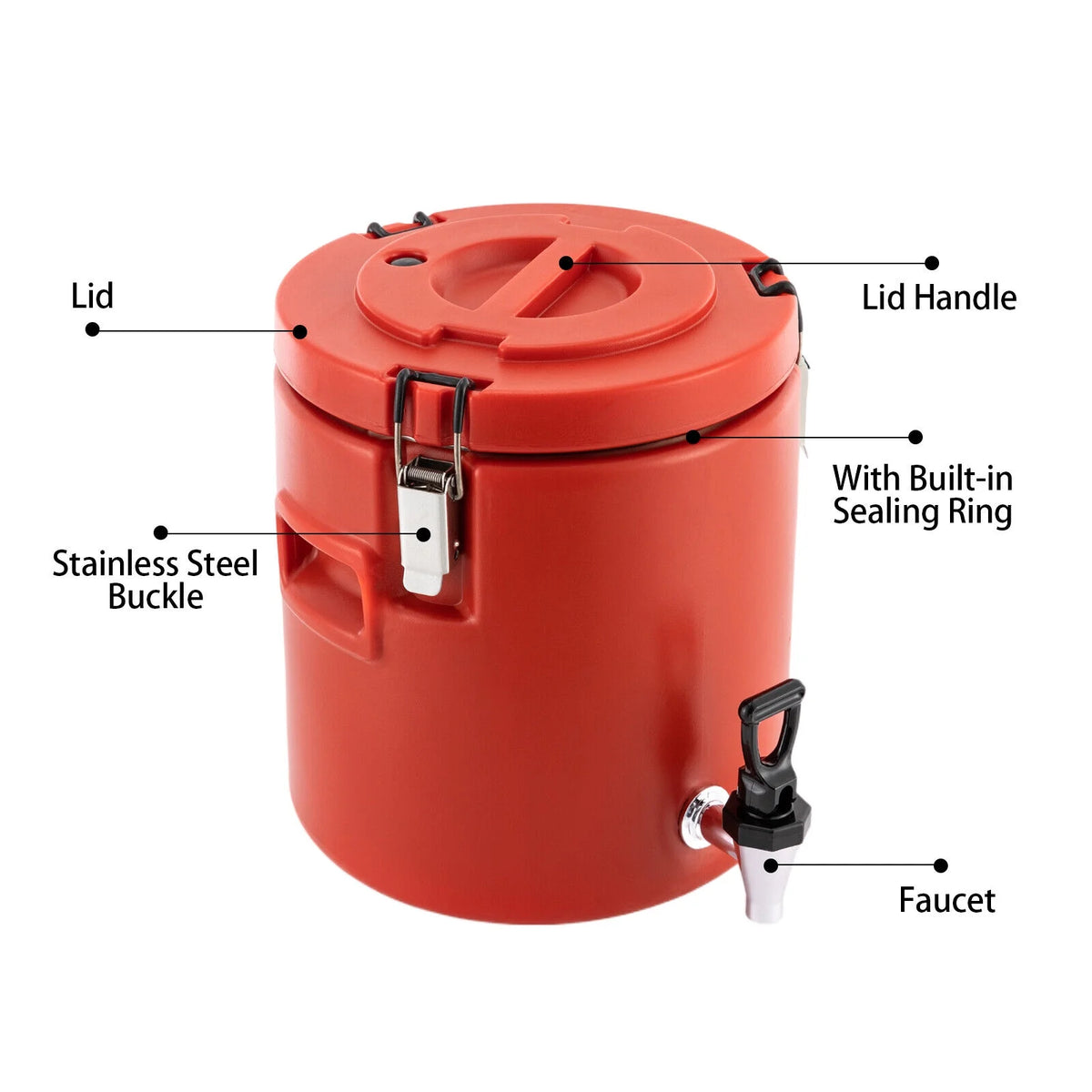 2.64 Gal Insulated Thermal Coffee Beverage Dispenser L435247