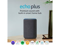 Charcoal Smart Speaker with Built-In Smart Home Hub D737310