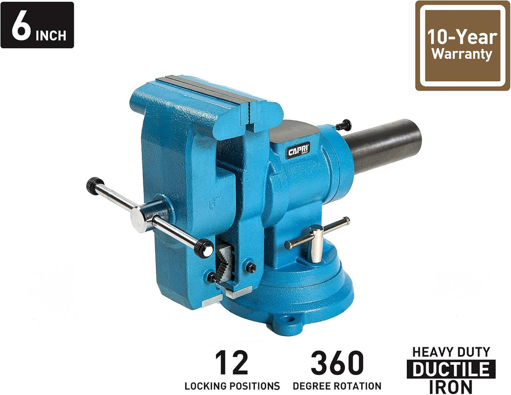 5 Inch Rotating Base Bench Vise A2197